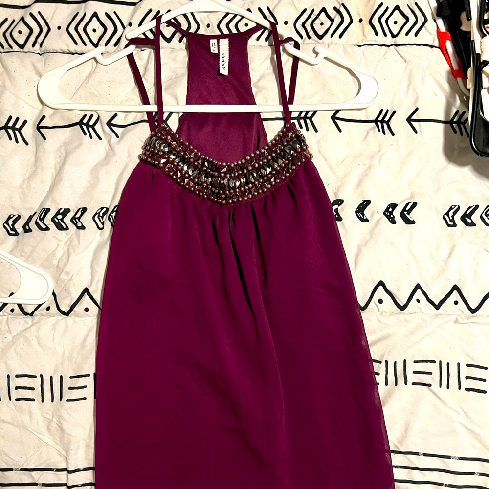 Dressy tank top